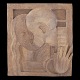 Relief with a 
motive showing 
a man and woman
Sandstone 
imitation
Indistinct 
signature
Size: ...