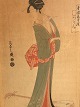 Framed Japanese 
print of 
Geisha, 
Dimensions with 
frame 
48.5x35cm.