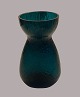 Hyacinth glass, 
green/blue
H: 14 cm
Fyn, Kastrup 
Glasværk, 
1960's
