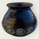 Kähler ceramics, Vase blue and green glaze, 11 cm in diameter, 9 cm high *With scratches on the ...