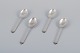 Georg Jensen 
Pyramid, four 
dining spoons 
in sterling 
silver.
Hallmark: 
After 1945.
In ...