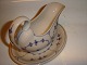 BLue FlutedOld Gravy Boat Before 1923