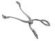 Georg Jensen 
Lile of the 
Valley sterling 
silver, ice 
tong.
This was 
produced after 
...
