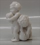 Bing and 
Grondahl B&G 
4033 Kai 
Nielsen Two 
children White 
12,5 cm Marked 
with the three 
Royal ...