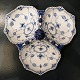 Royal Copenhagen, blue fluted full lace; Dish of ...