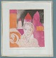 Lithograph, 
Wiliam Skotte 
Olsen in silver 
frame and 
passepartout.
Signed and 
dated 1980.
Own ...