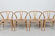 Hans J. Wegner (1914-2007)Old Whisbone Chair CH 24made of solid oak with soap treatment ...