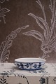 Royal 
Copenhagen Blue 
Fluted Plain 
oval salt bowl. 

Decoration 
number: 1/2128. 
1.sort. H: 2cm. 
...
