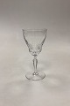 Val St. Lambert 
Goethe Millet 
Hvidvinsglas. 
Måler 15 cm / 
5.91 in.