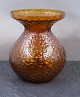 Nice and well 
maintained 
chubby hyacinth 
vase or glass 
in brown glass 
with net 
pattern.
H ...