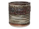 Royal Copenhagen art pottery, jar.Designed by artist Jorgen Mogensen.The factory mark ...