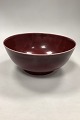 Large Royal 
Copenhagen 
Stoneware bowl 
in Oxblood 
Glaze by Nils 
Thorsson
Measures 
30,5cm x ...