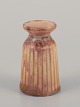 Carl Harry 
Stålhane 
(1920-1990) for 
Rörstrand, 
Sweden.
Miniature 
ceramic vase. 
Glaze in brown 
...