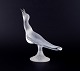 René Lalique 
(1860-1945), 
Frankrig.
Large art 
glass sculpture 
of a bird in 
clear ...