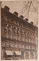 Unused photo 
postcard: Shop 
facade in 
street in 
Copenhagen Iron 
cash cabinets 
c. 1910. Taken 
...