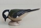 Bing and 
Grondahl Bird 
B&G 2323 Great 
Titmouse Sv. 
Jespersen 11 cm 
Marked with the 
three Royal ...