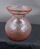 Nice and well 
maintained 
chubby hyacinth 
vase or glass 
in light pink  
glass with net 
pattern.
H ...
