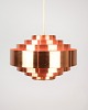 The ceiling lamp "Ultra", designed by Jo Hammerborg for Fog og Mørup in the 1960s, is a ...