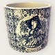 Bjørn Wiinblad, 
Ny mølle 
ceramics, Pot 
hides, 
"Melancholic", 
11cm high, 
12.5cm in 
diameter, No. 
...