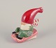 Lisa Larson for 
Gustavsberg.
Candlestick 
holder. Elf on 
sled.
Late 20th 
century.
In perfect ...