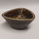 Royal Copenhagen: Jais Nielsen bowl In stone with decorarion at the bottom of the bowl with L ...