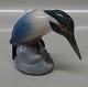 Bing and 
Grondahl B&G 
1885 Kingfisher 
Nielsen Niels 
11 cm  RC # 436 
Marked with the 
three Royal ...