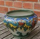 Corona Gouda plump vase in multicolored ceramics from Holland. The vase is in nice ...