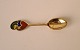 A.Michelsen 
Christmas spoon 
in gilded 
sterling silver 
with enamel 
1968
Stamp: 
A.Michelsen - 
...
