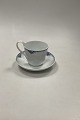 Royal 
Copenhagen 
Princess Blue 
High handle Cup 
with saucer No 
093
Measures 
10,5cm / 4.13 
...
