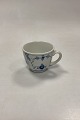 Bing and Grondahl Blue Painted / Blue Fluted Hotel Coffee Cup No. 1022. Measures 7.5cm x 6 cm / ...