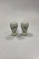 Bing and Grondahl Heimdal Salt and Pepper Shakers No. 52. Measures 7,5 cm / 2.96 in.