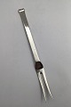 Evald Nielsen Silver No. 27 Meat Fork Measures 19 cm (7.48 inch)