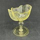 Height 13 cm.
Length 10 cm.
Unusual 
confectionery 
bowl in 
yellowish glass 
from the end of 
...