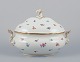 Meissen, 
Germany, large 
lidded 
porcelain soup 
tureen.
Hand-painted 
with polychrome 
flower ...