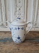 B&G Blue Fluted Hotel porcelain small coffee pot No. 1050, Factory firstHeight 16 cm.