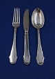 Christiansborg Danish silver flatware cutlery Danish table silverware of three towers silver or ...