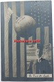 Photo Postcard, 
collage: 
Portrait of Dr. 
Cook, American 
flag as back 
ground and the 
Earth with ...