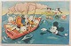 Disney 
postcard: 
"Holiday" 
Canceled 
COPENHAGEN in 
1953. In good 
condition
