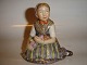 Overglaze Figure Girl from SlesvigSOLD