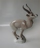 Bing and Grondahl 1942 Gazelle 26 cm Niels Nielsen Marked with the three Royal Towers of ...