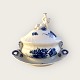 Royal 
Copenhagen, 
Svejfet blue 
flower, Gravy 
bowl on fixed 
base and putti 
#10/ 1653, 18cm 
high, ...