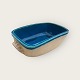 Kähler 
ceramics, Dish 
with handle, 
Blue glaze, 
29cm x 17cm, 
9cm high, 
Design Nils 
Kähler *Nice 
...