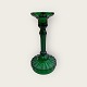 Pressed glass, 
Green 
candlestick, 
20cm high, 
10.5cm in 
diameter 
*Perfect 
condition*