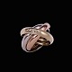 Cartier. 14k 
Tri-Color Gold 
'Trinity' Ring.
Interlocking 
14k White, Rose 
and Yellow Gold 
...