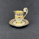Height 12 cm.
Diameter of 
the saucer 16 
cm.
Beautiful  
empire cup from 
German KPM, ...