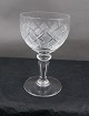 Christiansborg 
crystal 
glassware with 
faceted stem by 
Holmegaard 
Glass-Works, 
Denmark. 
Clear ...