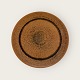 Knabstrup, 
Brown Nøddebo, 
Dinner plate, 
24.5 cm in 
diameter, 
Design Johannes 
Hansen *Nice 
condition*