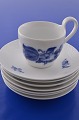 Royal 
Copenhagen 
porcelain. Blue 
flower braided. 
Coffee cup with 
 saucer no. 
8193. Height 
5.5 ...