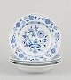 Meissen, 
Germany. Blue 
Onion pattern. 
Four large deep 
plates.
Hand-painted 
in ...