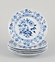 Meissen, 
Germany. Blue 
Onion pattern. 
Five plates.
Hand-painted 
in blue.
Approximately 
from ...